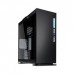 IN WIN 303 BLACK SECC STEEL/TEMPERED GLASS CASE ATX MID TOWER